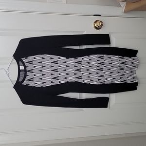 Black & White Bodycon dress